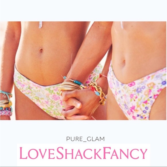 LoveShackFancy Other - SOLD - 🌺 NWT LOVESHACKFANCY bikini bottoms floral